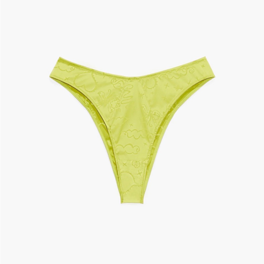 Savage X Fenty 2X Heavenly Satin Brazilian Plus Panty NEW